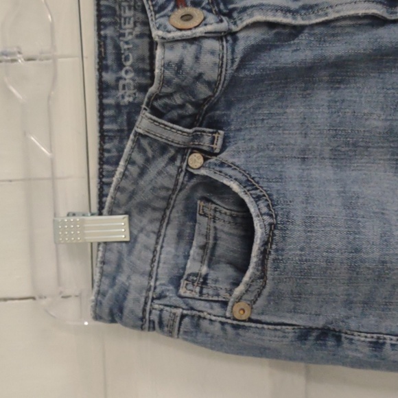 BootHeel Trading Co jeans Size 29/6 blue Fairfax Relaxed Capri - Picture 2 of 12